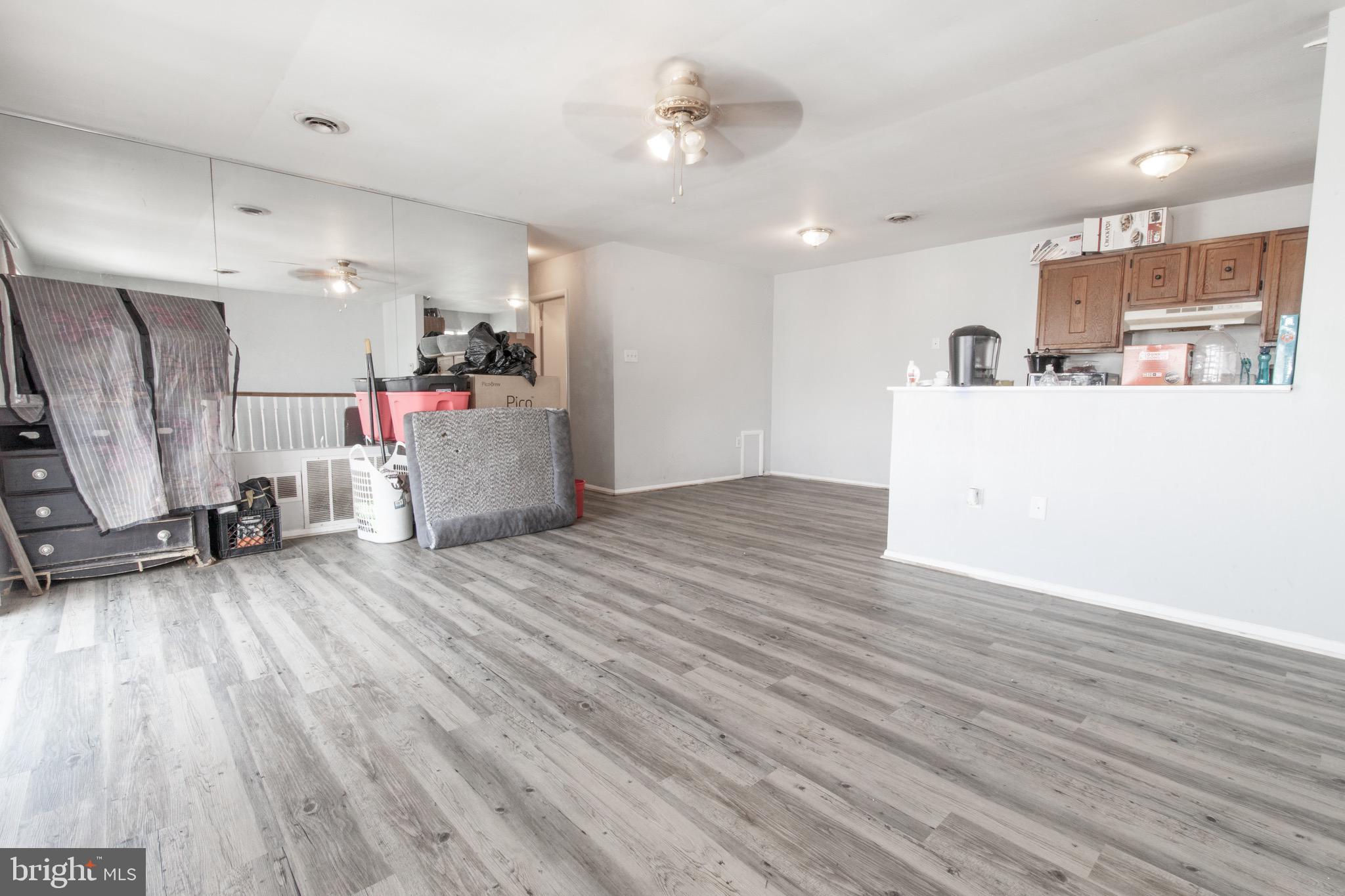 829 Windstream Way, Unit D Edgewood, MD 21040 - Photo 4 of 13 Living Room, ceiling fans & recessed lighting