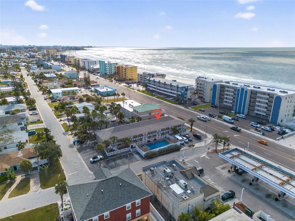14251 Gulf Boulevard, Unit 5 Madeira Beach, FL 33708 - Photo 18 of 19 an aerial view of a city