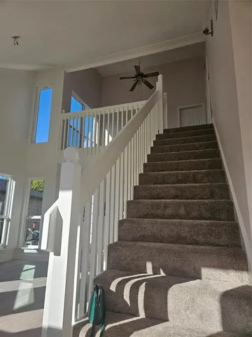 a view of entryway and hall