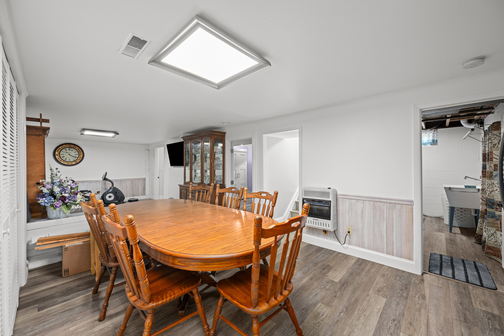 506 Bush Street Reynolds, IL 61279 - Photo 28 of 37 a view of a dining room with furniture and wooden floor