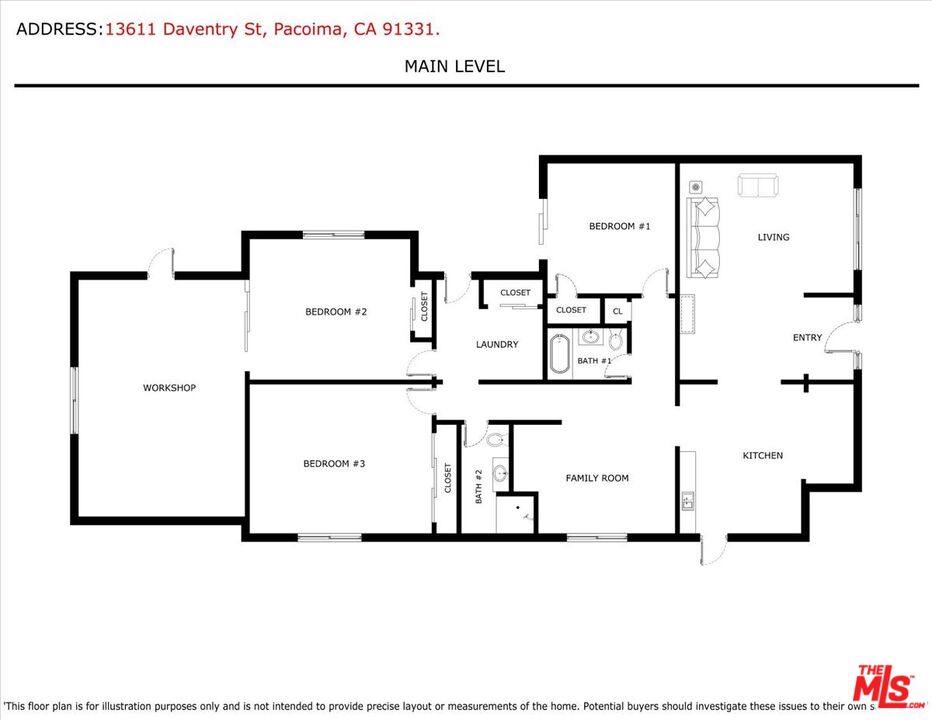 13611 Daventry Street Pacoima, CA 91331 - Photo 4 of 43 a picture of a bathroom with a sink