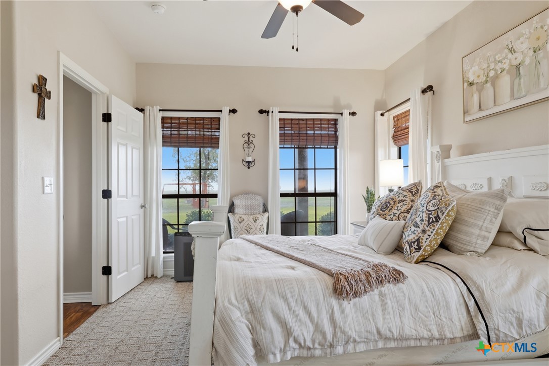 457-459 Buentello Road Victoria, TX 77905 - Photo 17 of 35 a bedroom with a bed furniture and a window