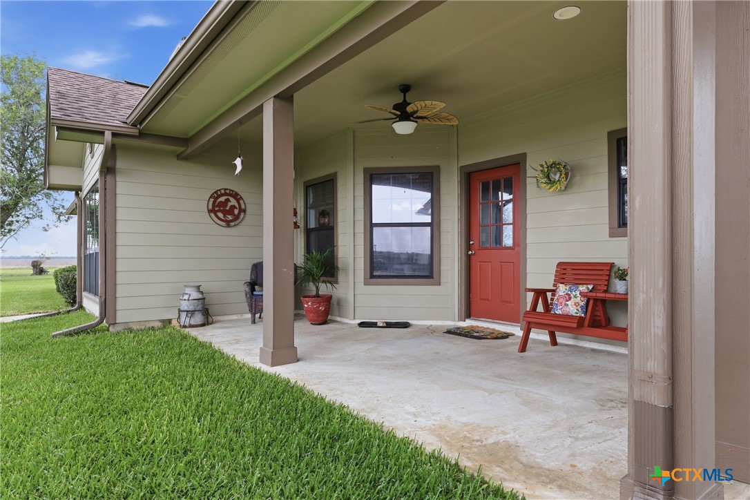 457-459 Buentello Road Victoria, TX 77905 - Photo 30 of 35 a view of yard with a table and chairs