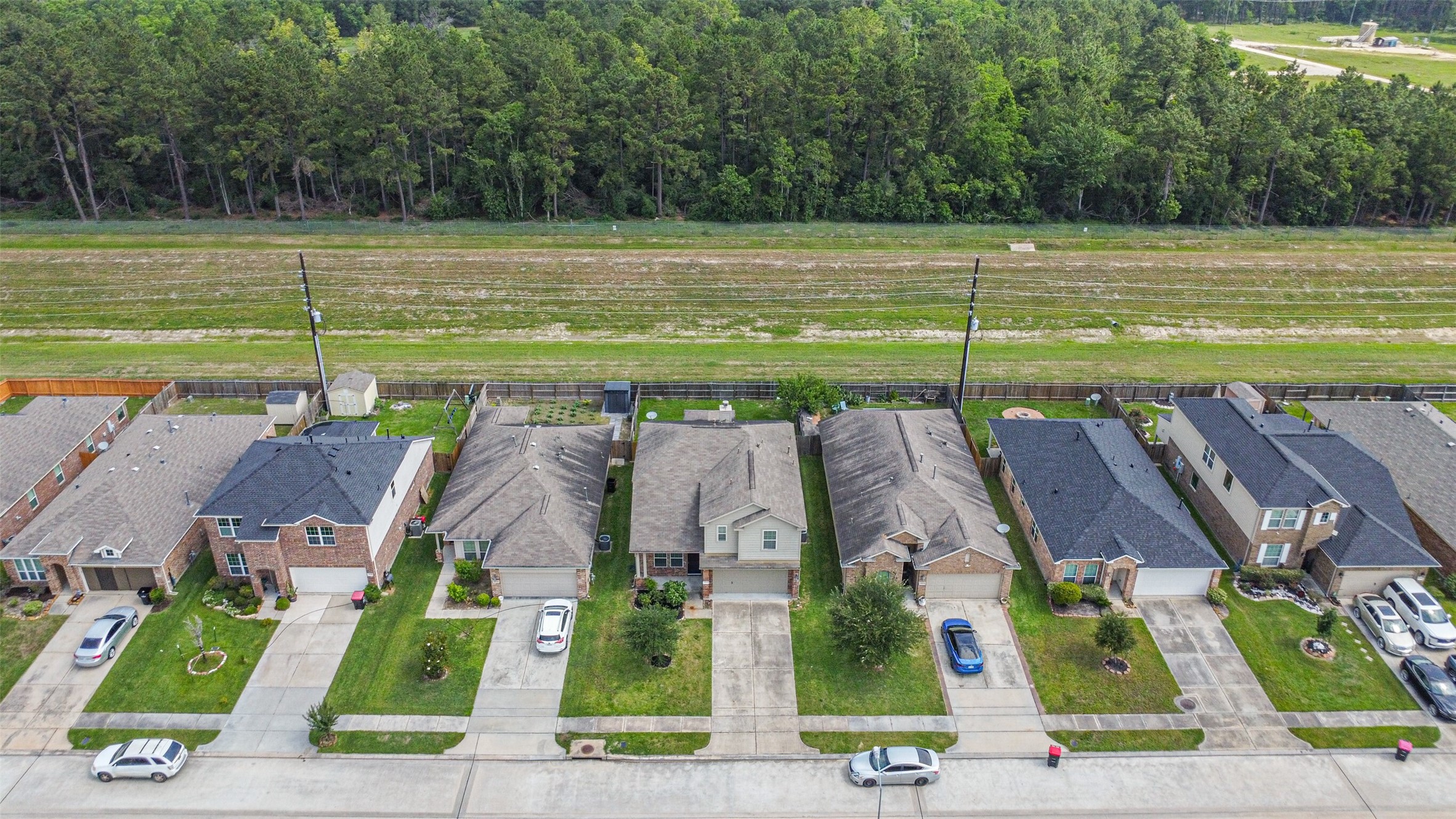 12638 Silver Winter Trail Houston, TX 77014 - Photo 2 of 35 This Home Backs Up to a Wooded Forest! Imagine the Privacy with No Rear Neighbors!