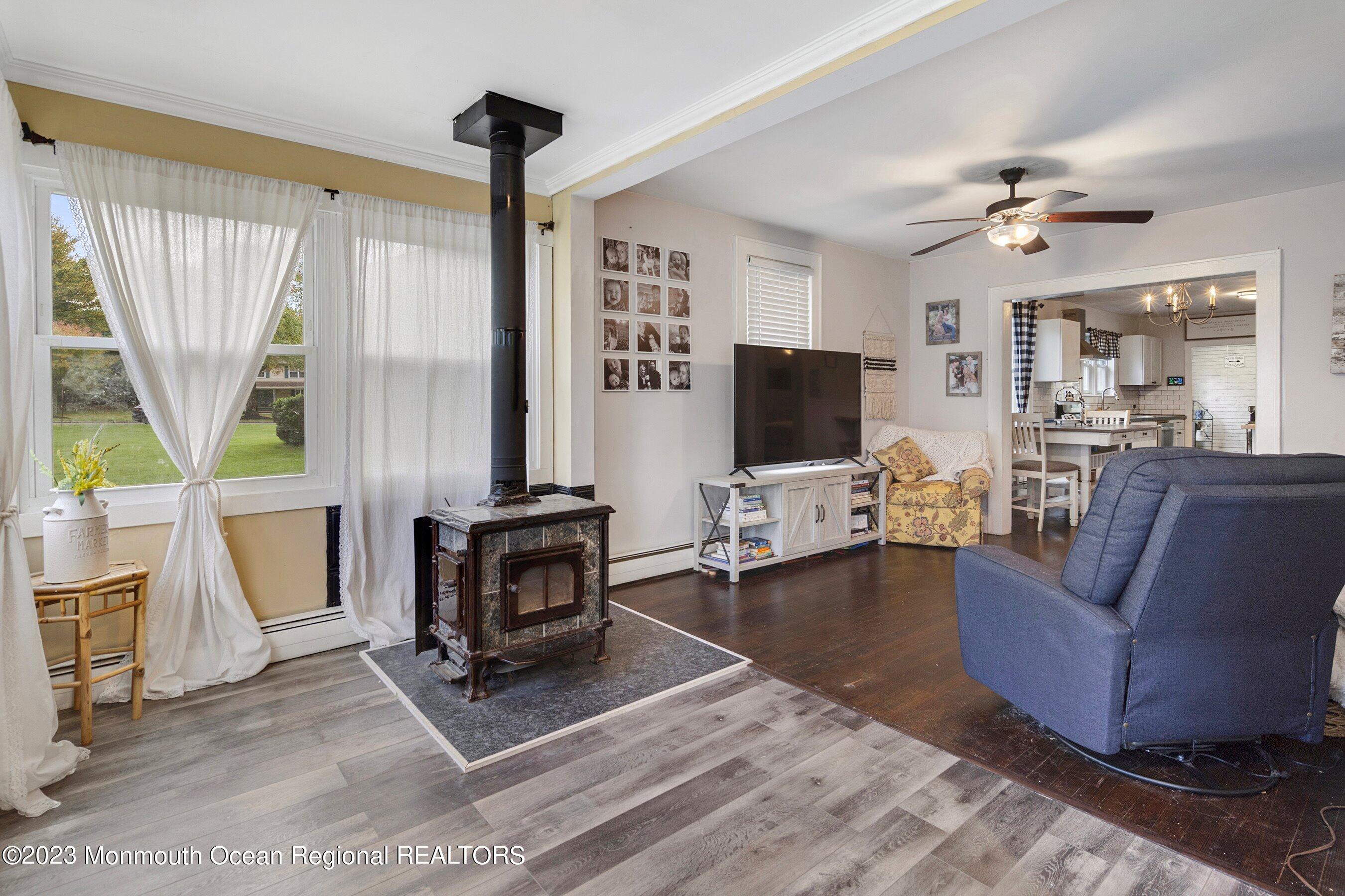 331 Green Grove Road Tinton Falls, NJ 07712 - Photo 8 of 20 Woodburning Stove