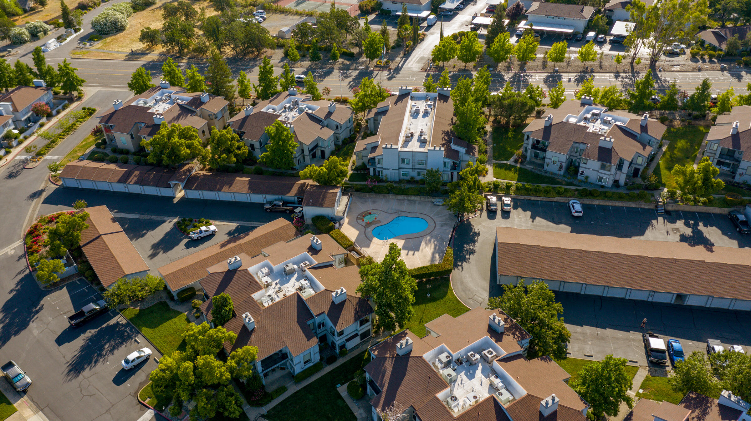 426 Ridgecrest Trail, Unit 125 Redding, CA 96003 - Photo 15 of 56 Community Aerial