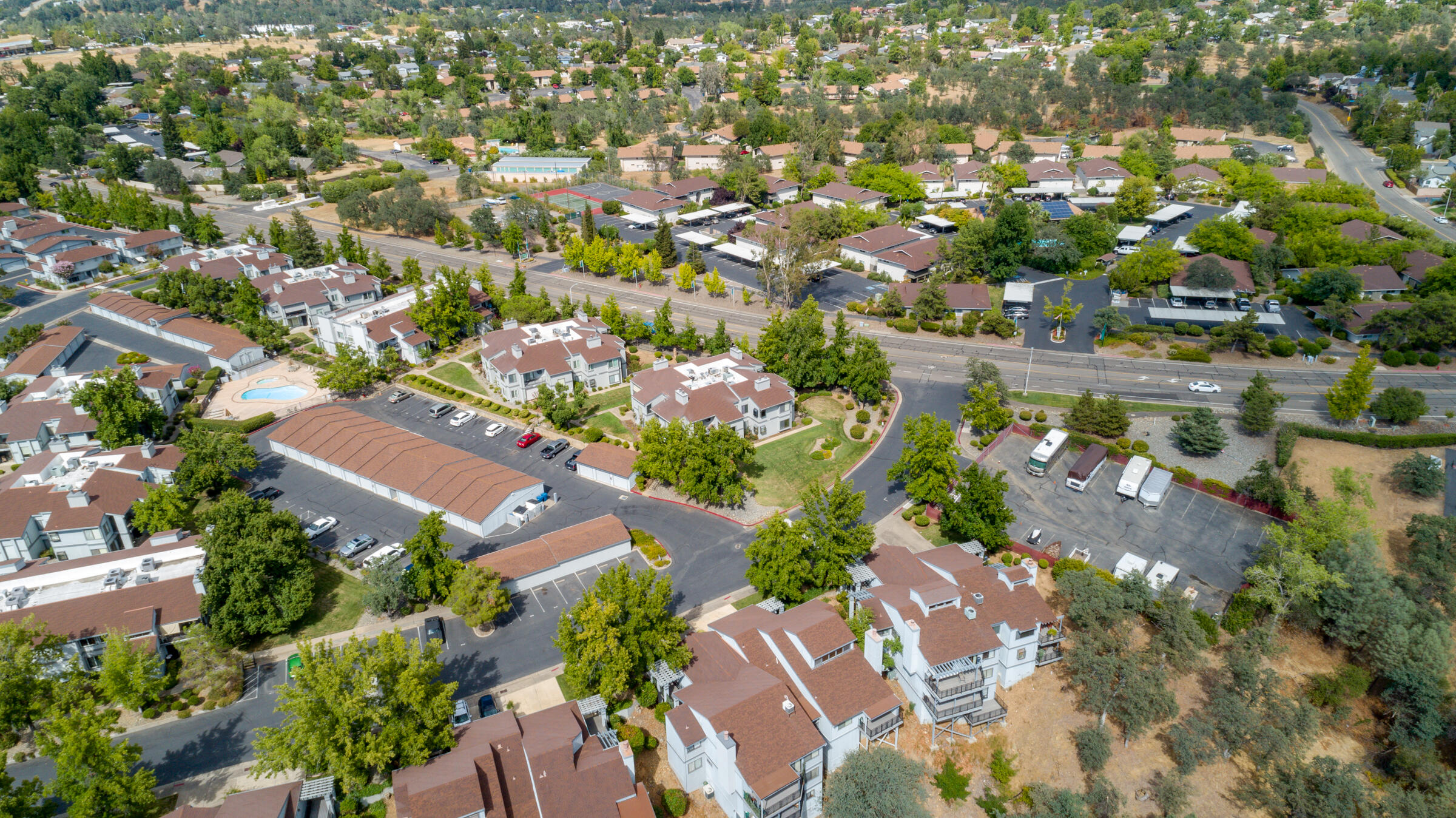 426 Ridgecrest Trail, Unit 125 Redding, CA 96003 - Photo 56 of 56 Community Aerial