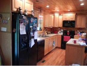 636 Dotson Road Trade, TN 37691 - Photo 5 of 24 Kitchen w Black Appliances