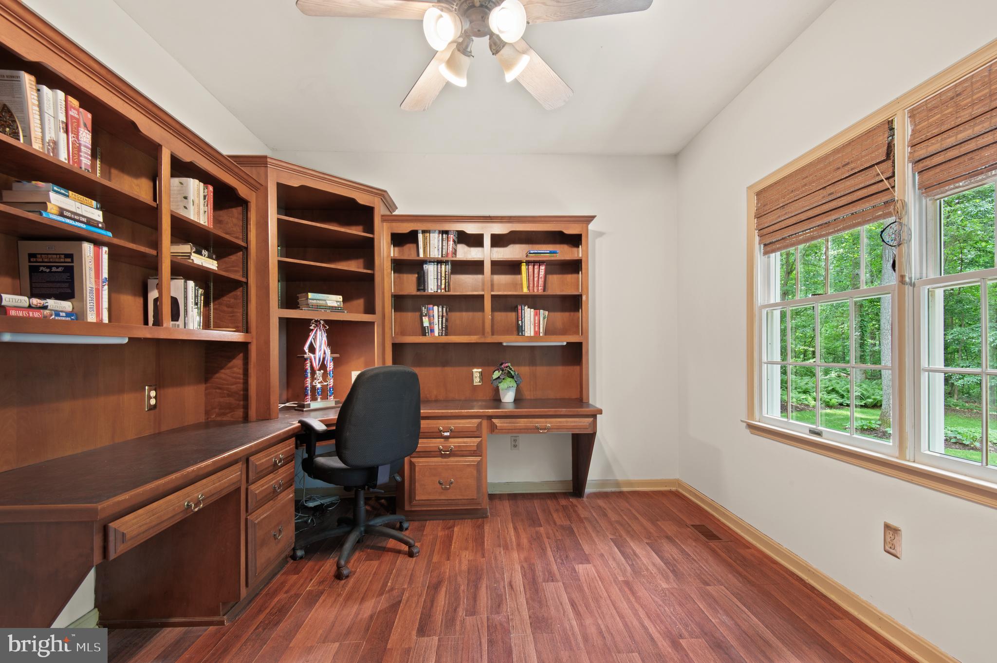 8 Henderson Hill Court Monkton, MD 21111 - Photo 21 of 55 a view of a workspace with furniture and a window