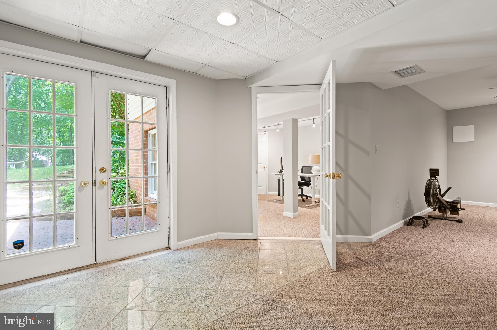 8 Henderson Hill Court Monkton, MD 21111 - Photo 39 of 55 a view of a room with gym equipment