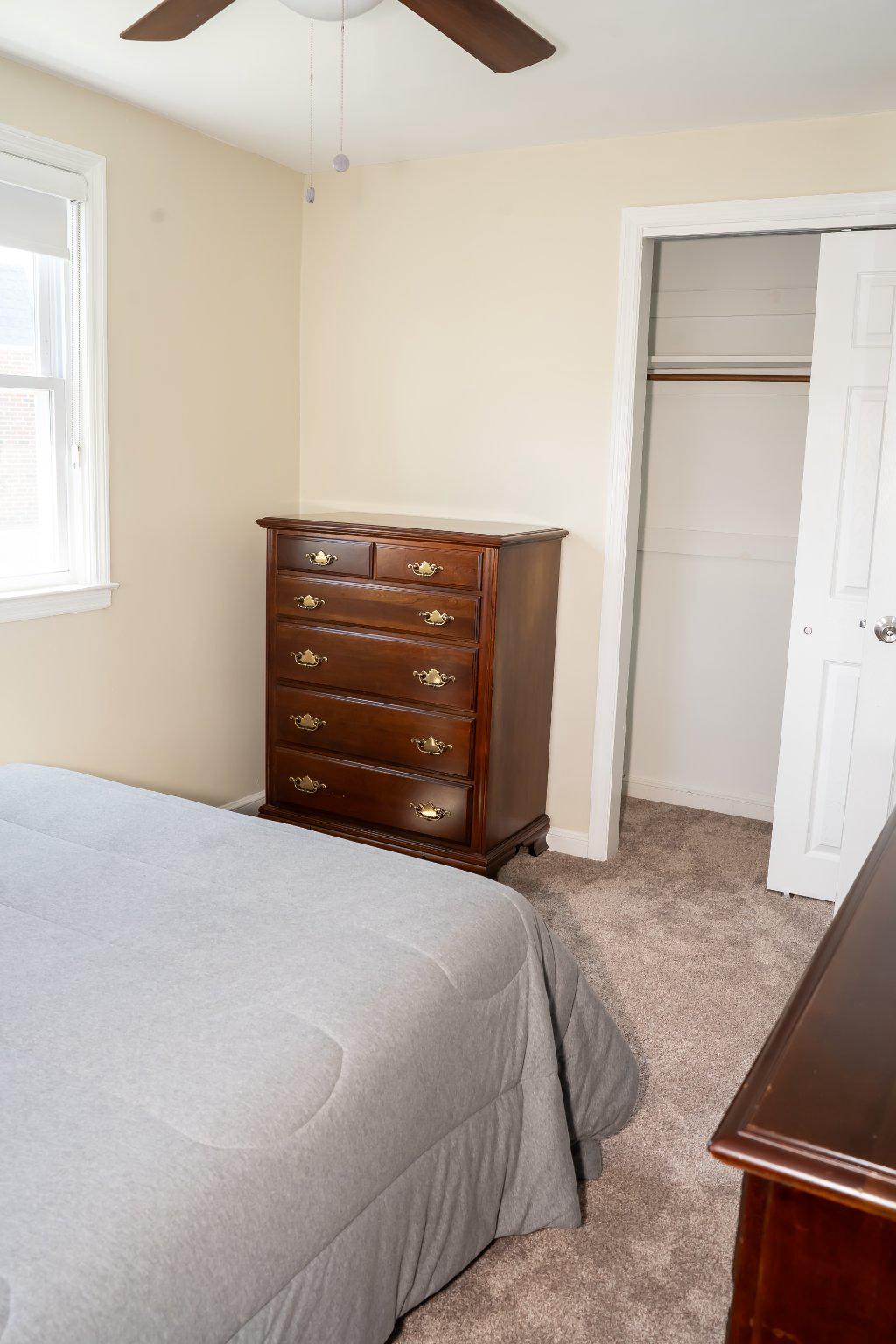 753 East 25th Street Chester, PA 19013 - Photo 17 of 47 Cozy bedroom with natural light. Ceiling fan