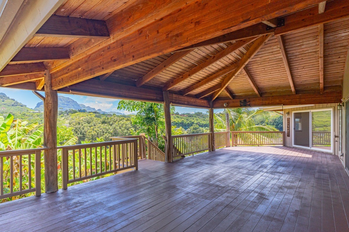 2435 Waipuna Road, Unit 12 Lihue, HI 96766 - Photo 20 of 27 a view of porch with a swimming pool