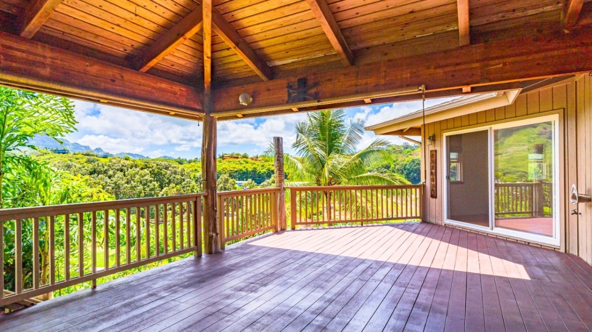 2435 Waipuna Road, Unit 12 Lihue, HI 96766 - Photo 4 of 27 a view of balcony with wooden floor