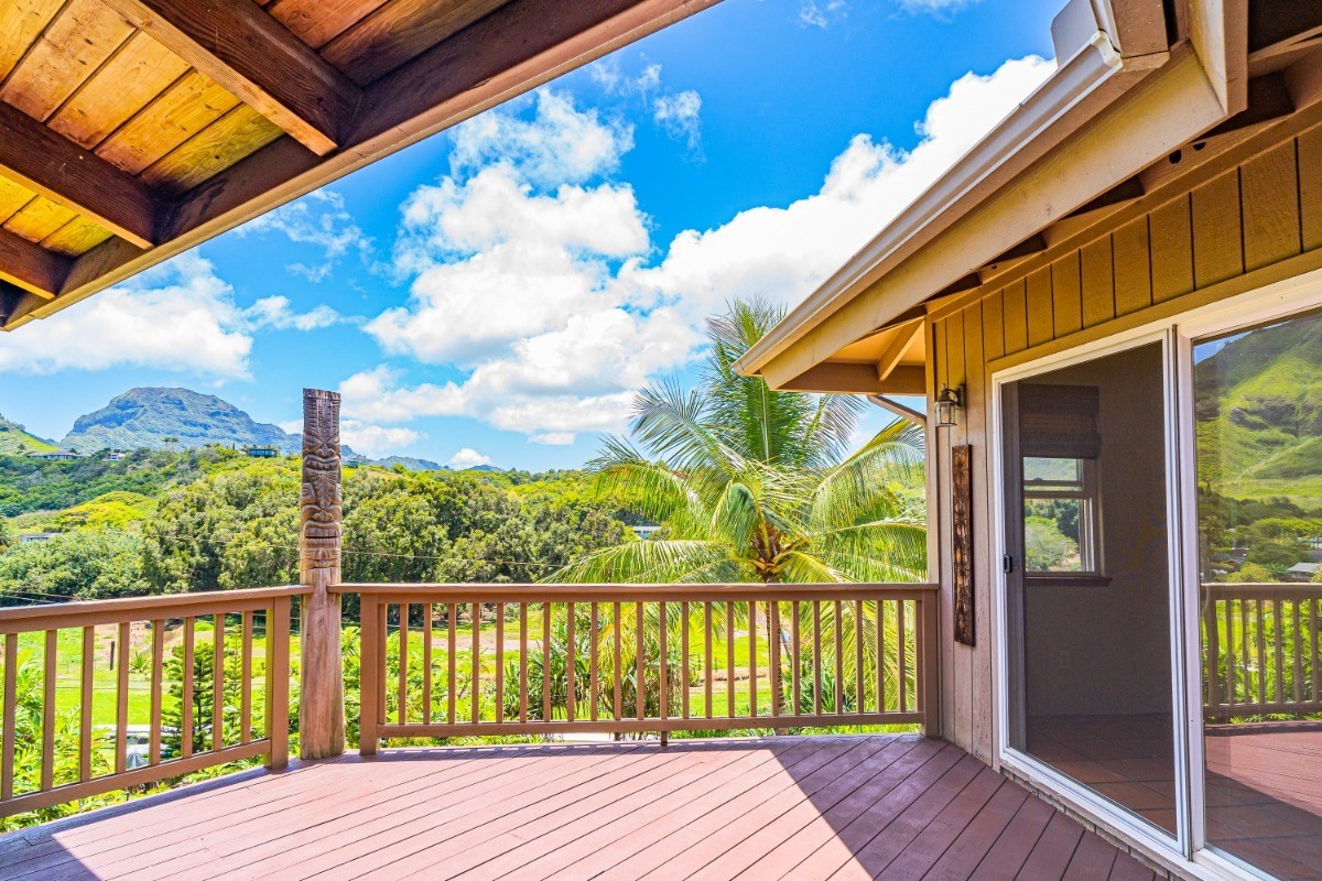 2435 Waipuna Road, Unit 12 Lihue, HI 96766 - Photo 10 of 27 a view of balcony with two ocean view