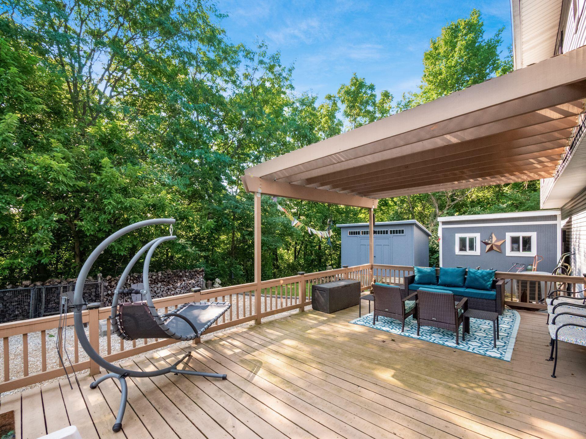 5770 Lambert Road Orient, OH 43146 - Photo 47 of 64 Spacious Back Deck