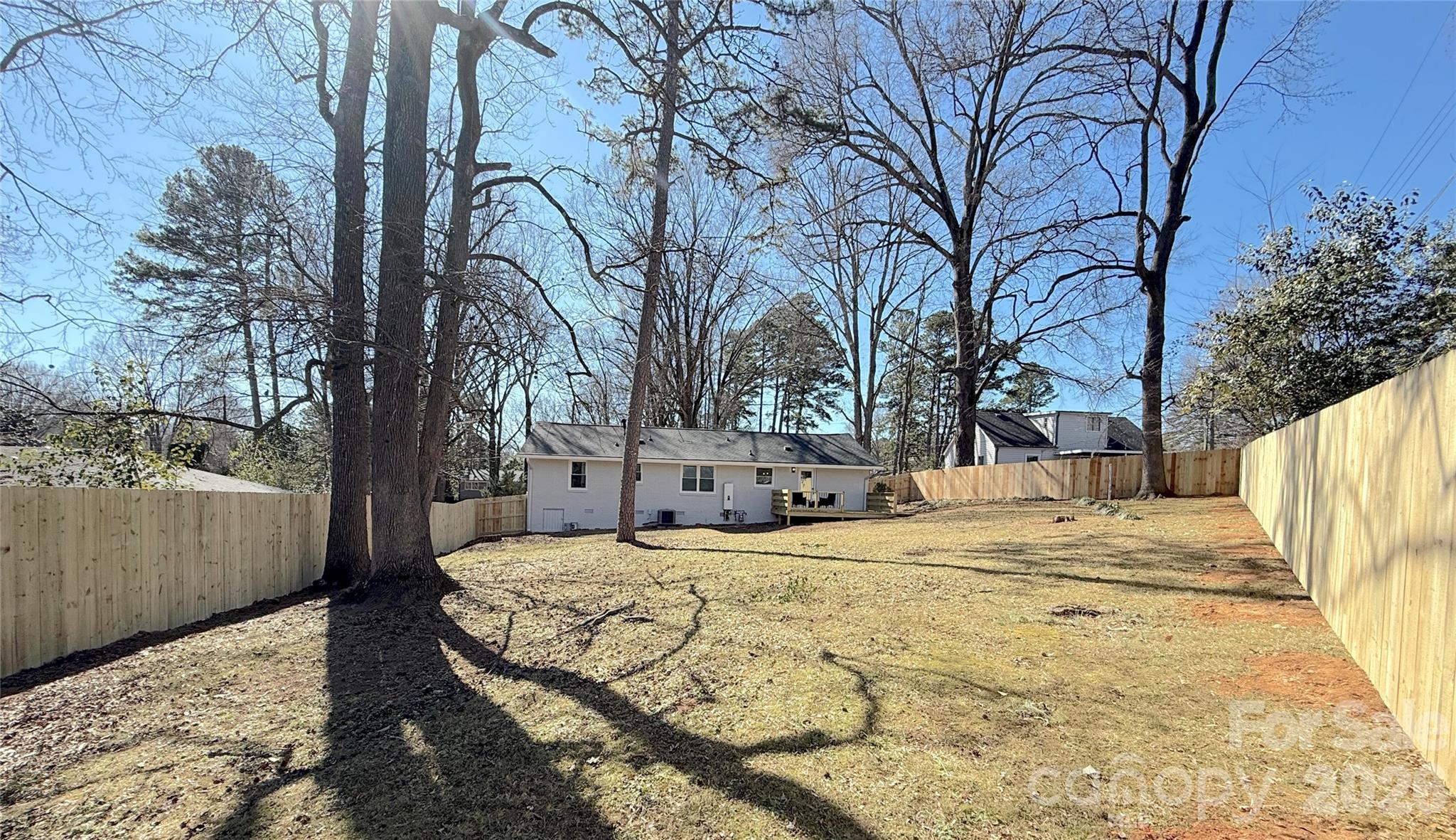 5413 Ruth Drive Charlotte, NC 28215 - Photo 24 of 29 a white house covered with snow in the background