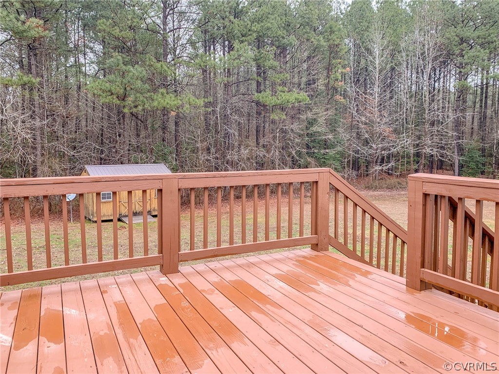 6400 Hair Road Disputanta, VA 23842 - Photo 30 of 30 a view of wooden deck