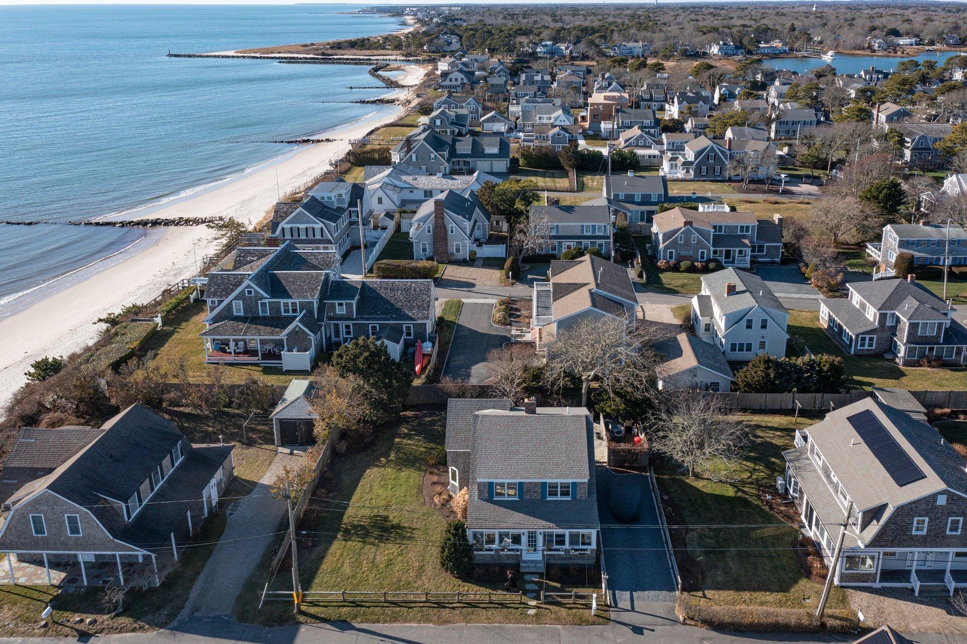 8 Wyndemere Bluffs Road Harwich Port, MA 02646 - Photo 35 of 37 a city view with houses