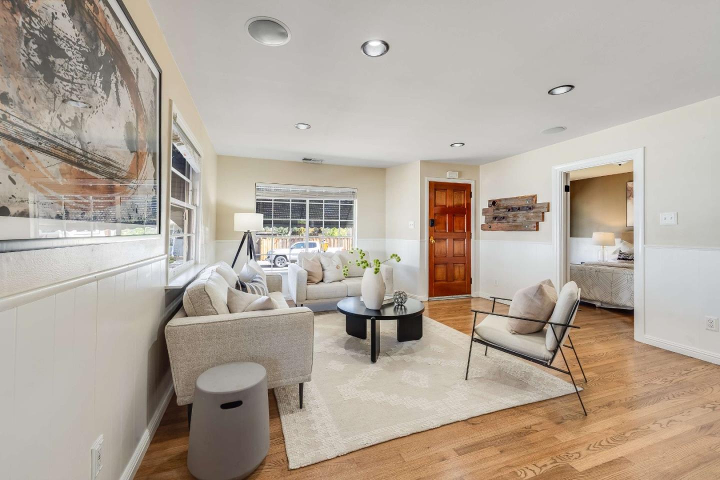 1256 Pierce Street Santa Clara, CA 95050 - Photo 5 of 46 a living room with furniture and a large window