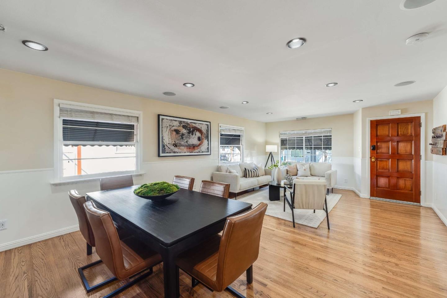 1256 Pierce Street Santa Clara, CA 95050 - Photo 9 of 46 a living room with furniture and wooden floor