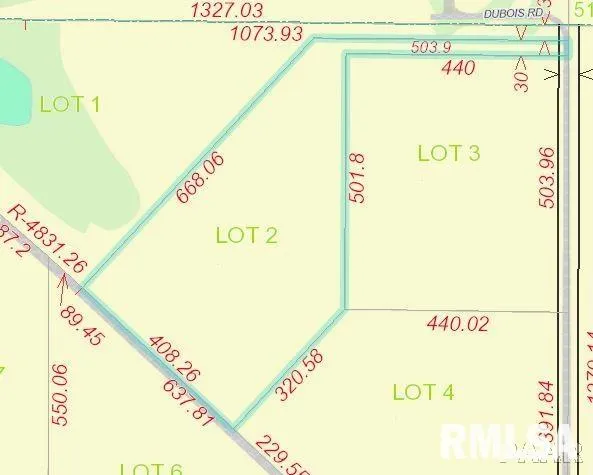 $81,900 | Lot 2 West Dubois Road, Edwards, IL 61528