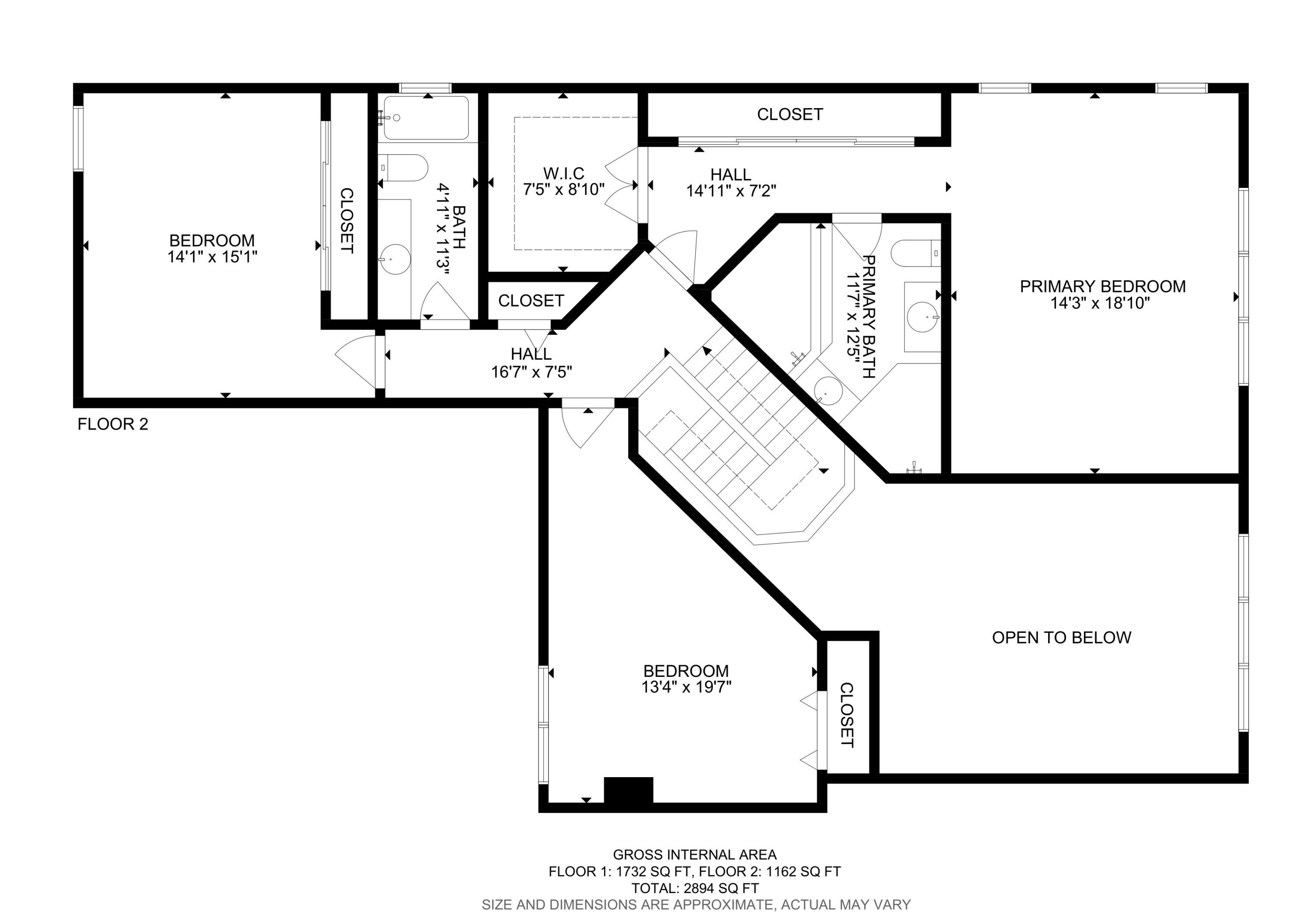 17288 Hampton Boulevard Boca Raton, FL 33496 - Photo 35 of 36 Floor plan (1)