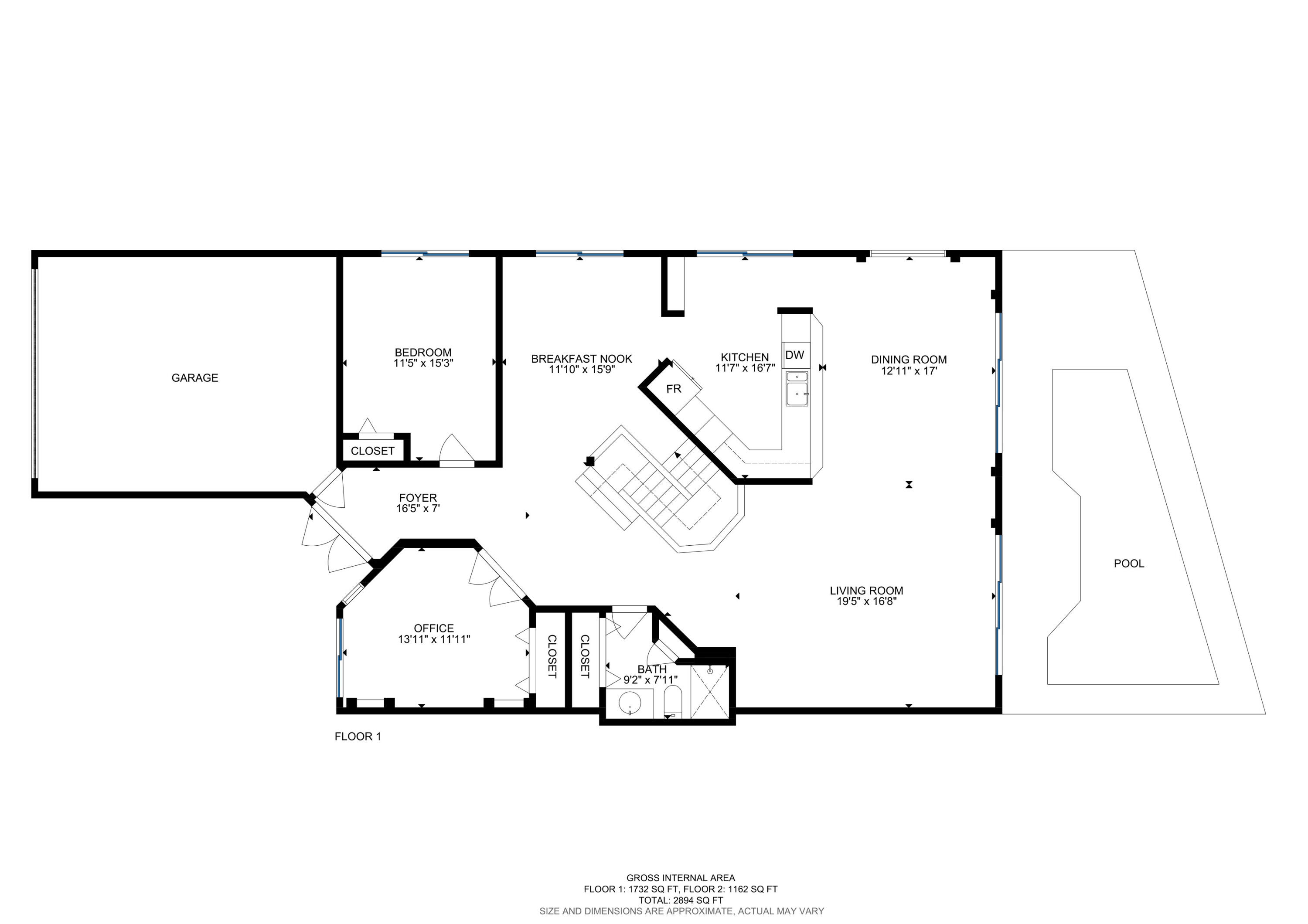 17288 Hampton Boulevard Boca Raton, FL 33496 - Photo 36 of 36 Floor plan (2)