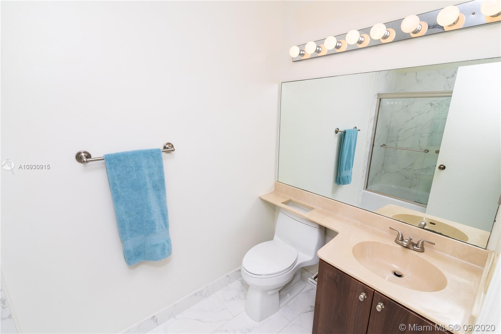 6607 Via Regina Boca Raton, FL 33433 - Photo 18 of 40 a bathroom with a sink vanity mirror and toilet