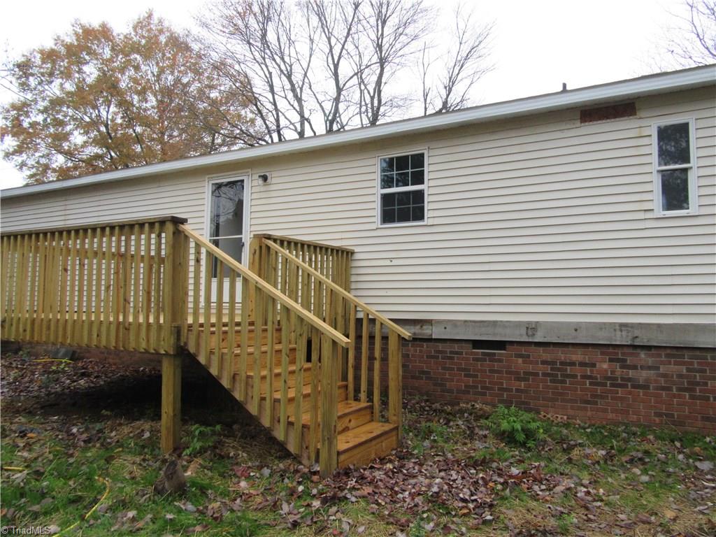 4830 Seward Road Pfafftown, NC 27040 - Photo 27 of 27 Rear View and Deck