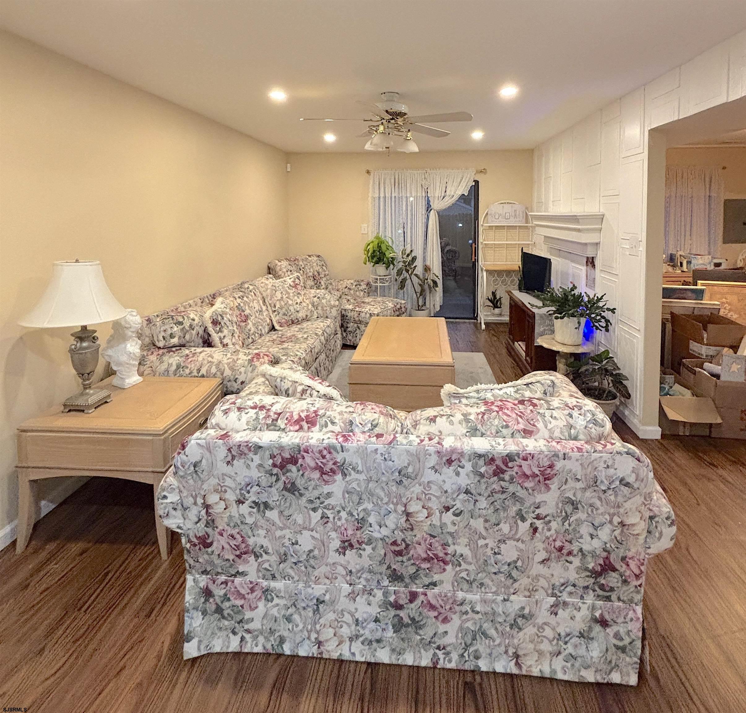 407 Mason Run, Unit 407 Clementon, NJ 08021 - Photo 7 of 22 a bed room with a bed furniture and kitchen view
