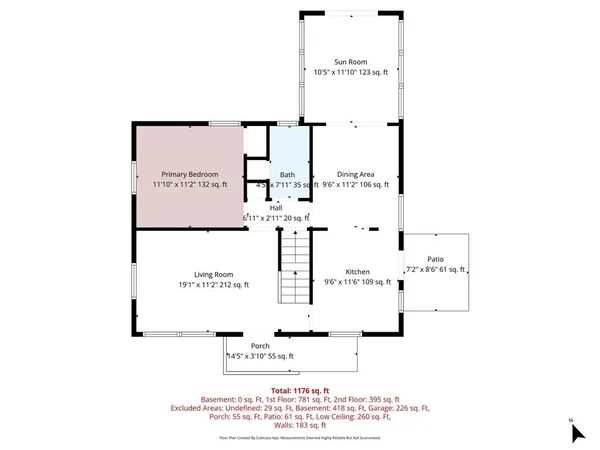 a picture of a book and a bed