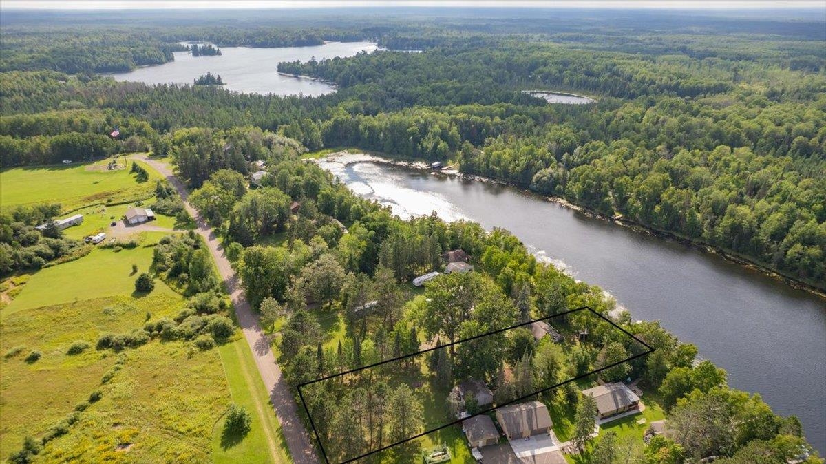 8977 Austin Road Alborn, MN 55702 - Photo 28 of 35 View of property location featuring a nearby body of water and property boundaries highlighted