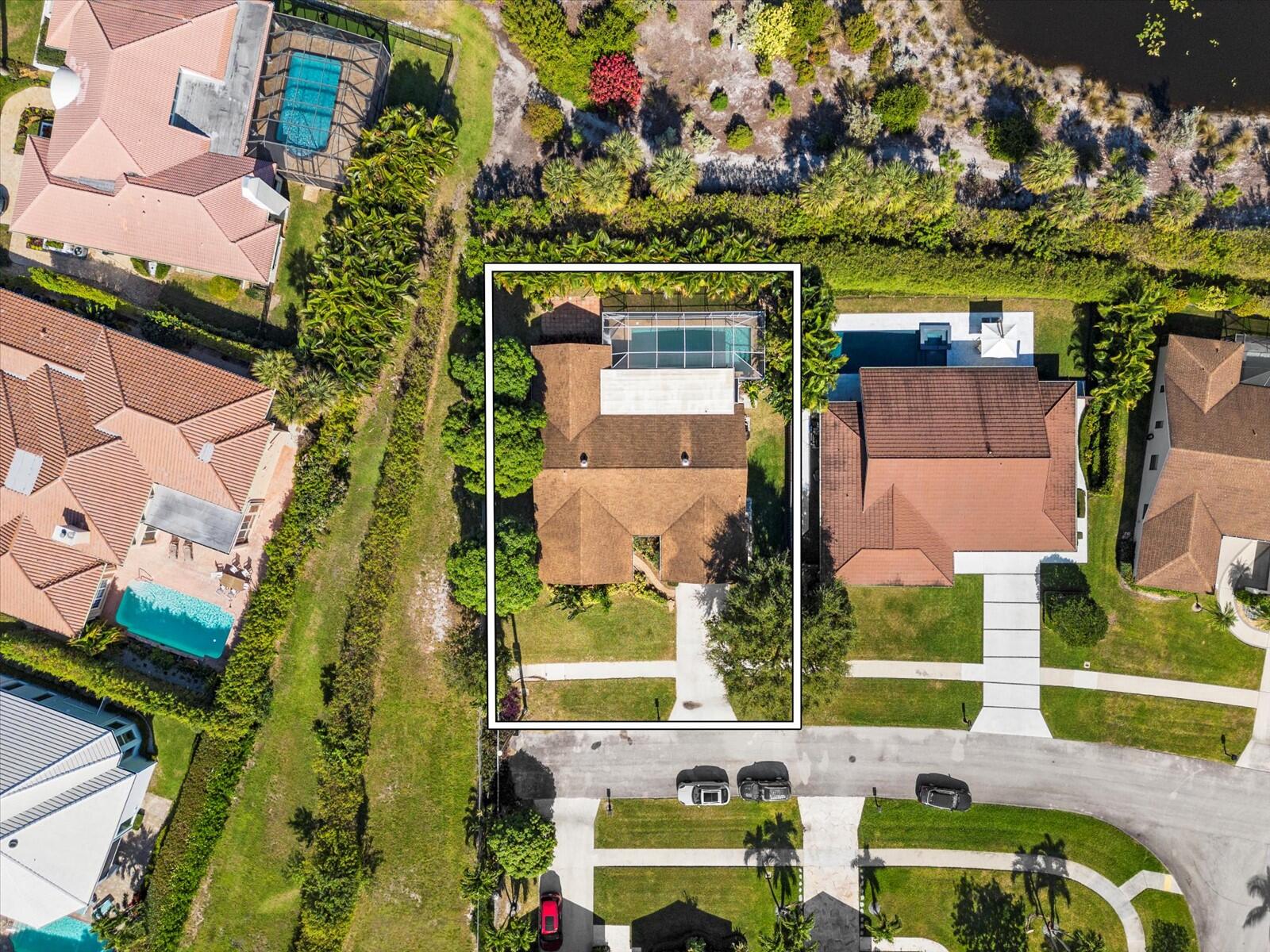 17340 Lake Park Road Boca Raton, FL 33487 - Photo 24 of 33 29-Drone Photography (Outline)