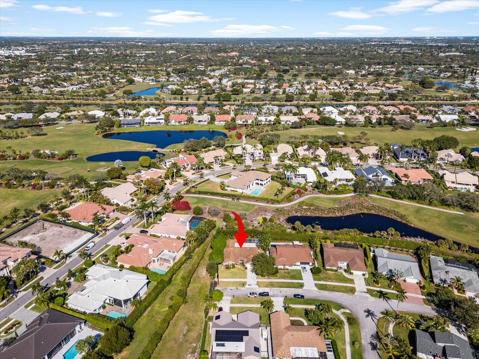 17340 Lake Park Road Boca Raton, FL 33487 - Photo 31 of 33 36-Drone Photography (Arrow)