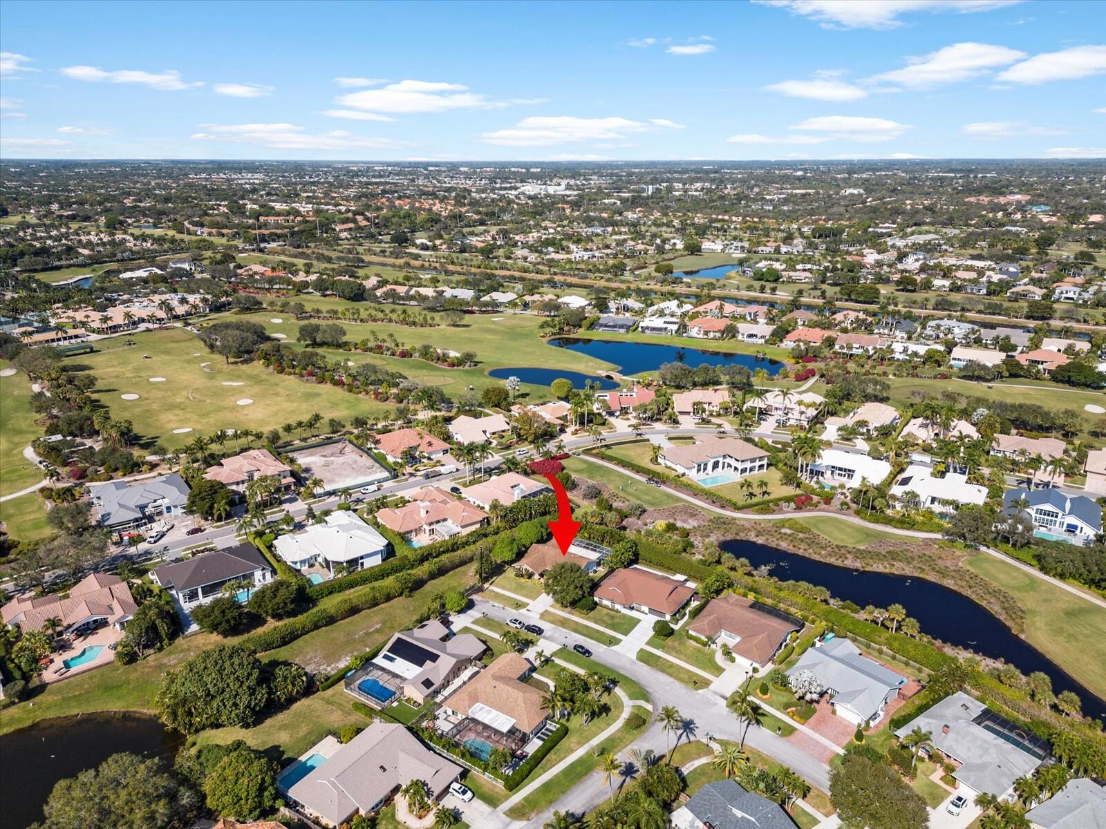 17340 Lake Park Road Boca Raton, FL 33487 - Photo 33 of 33 38-Drone Photography (Arrow)