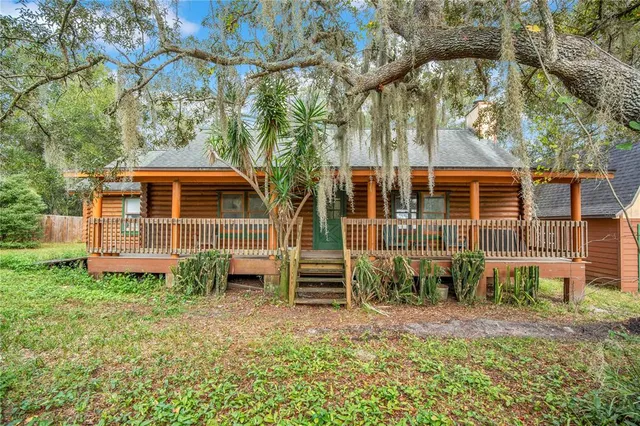 front view of a house with a small yard