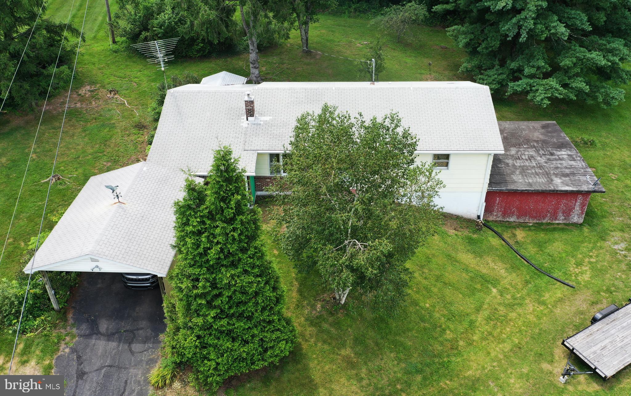500 Dunmore Ridge Road Augusta, WV 26704 - Photo 42 of 43 Another aerial of house