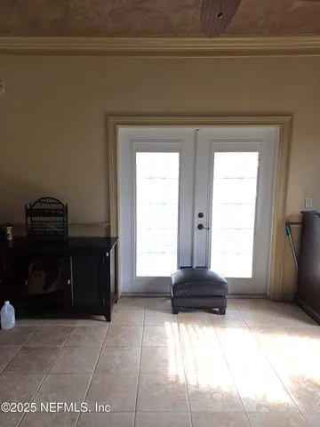 a view of water heater room