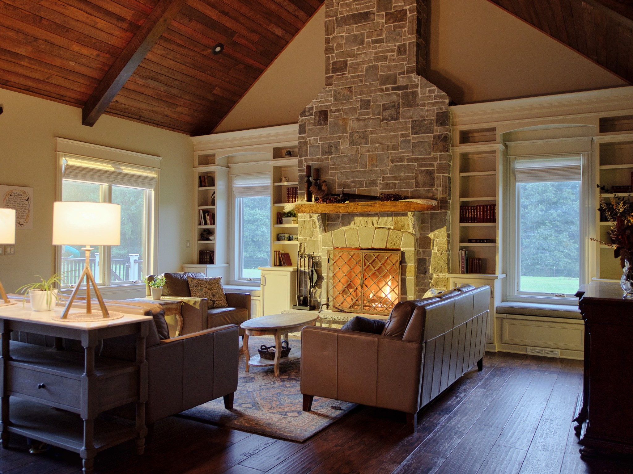 450 Lowe Branch Road Centerville, TN 37033 - Photo 11 of 100 a living room with furniture and a fireplace
