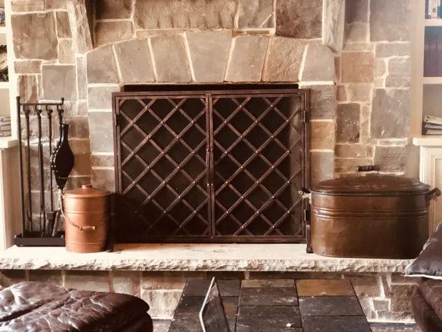 a room with a chair and white walls