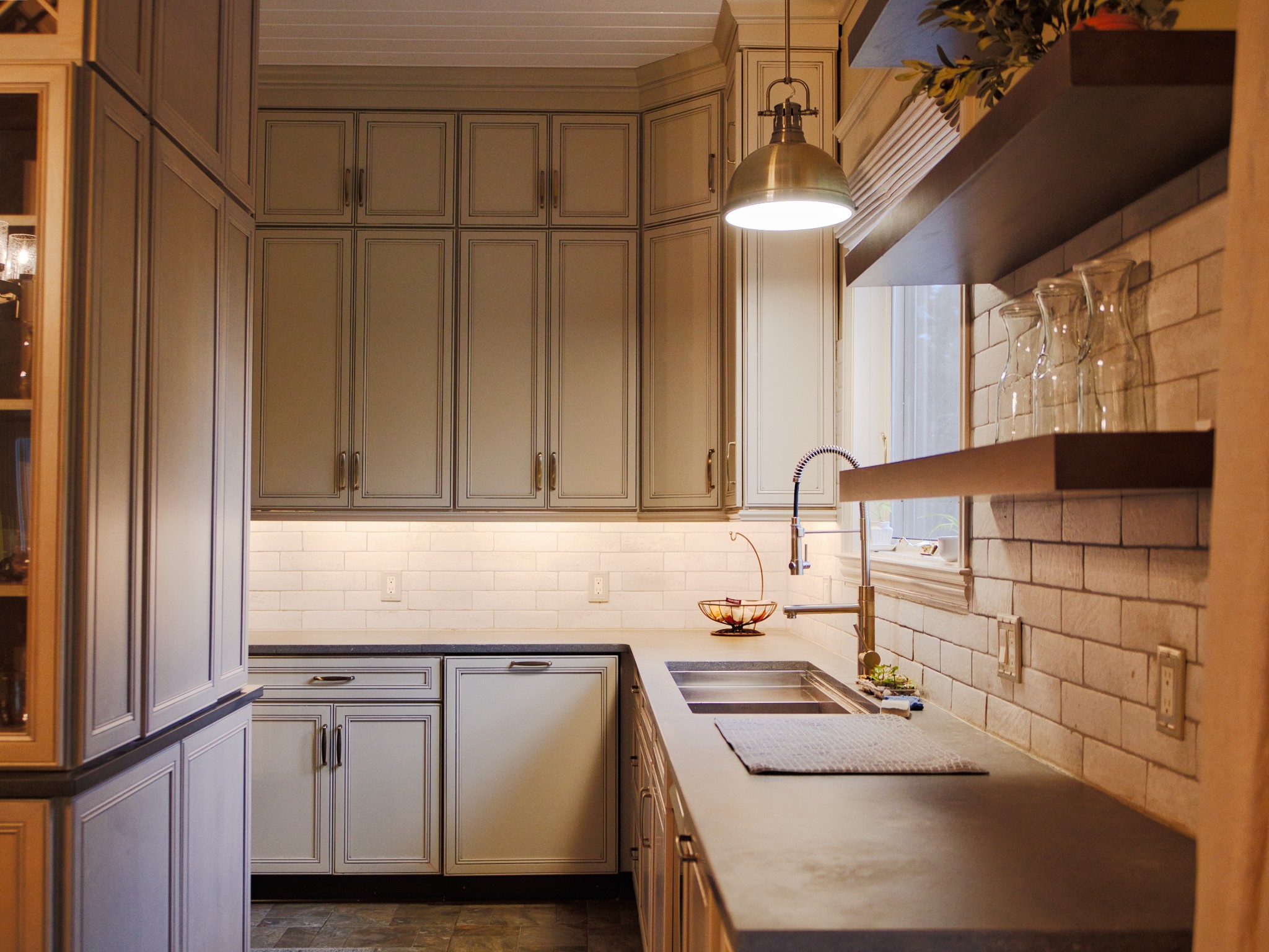 450 Lowe Branch Road Centerville, TN 37033 - Photo 22 of 100 a kitchen with a sink and cabinets