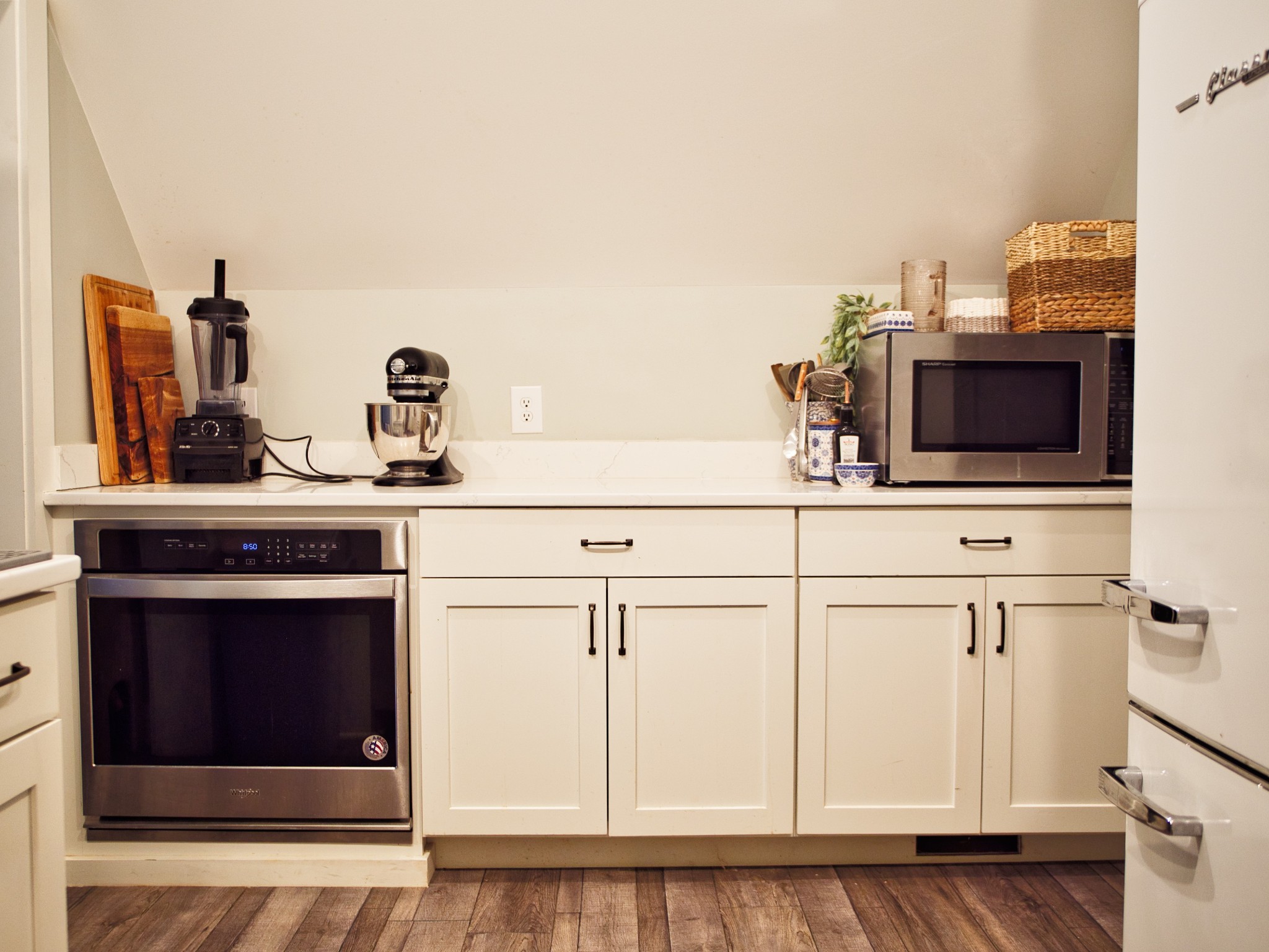 450 Lowe Branch Road Centerville, TN 37033 - Photo 74 of 100 a kitchen with white cabinets and appliances