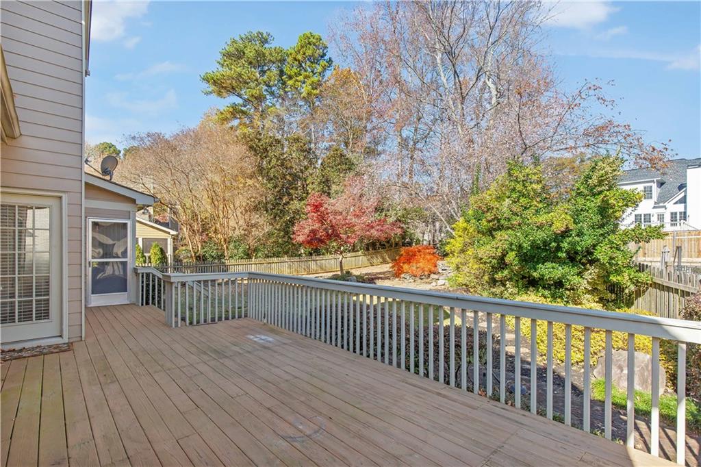2020 Cockrell Run Northwest Kennesaw, GA 30152 - Photo 62 of 85 a view of a pathway with a wrought fence