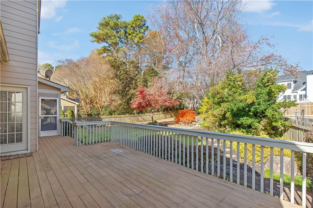2020 Cockrell Run Northwest Kennesaw, GA 30152 - Photo 63 of 85 a view of a pathway with a wrought fence