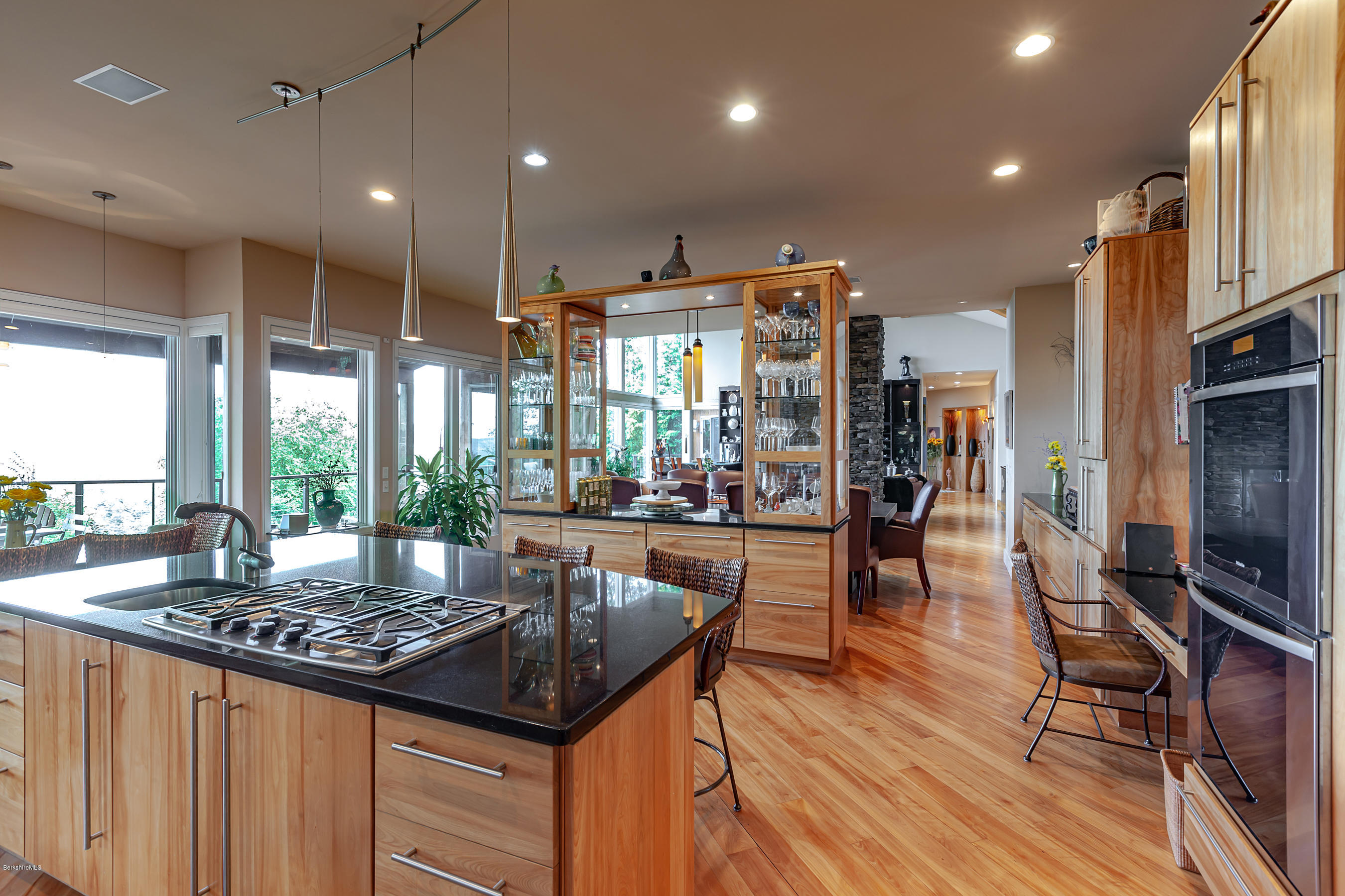 179 Mt Hunger Road Monterey, MA 01245 - Photo 20 of 66 KITCHEN WITH A VIEW