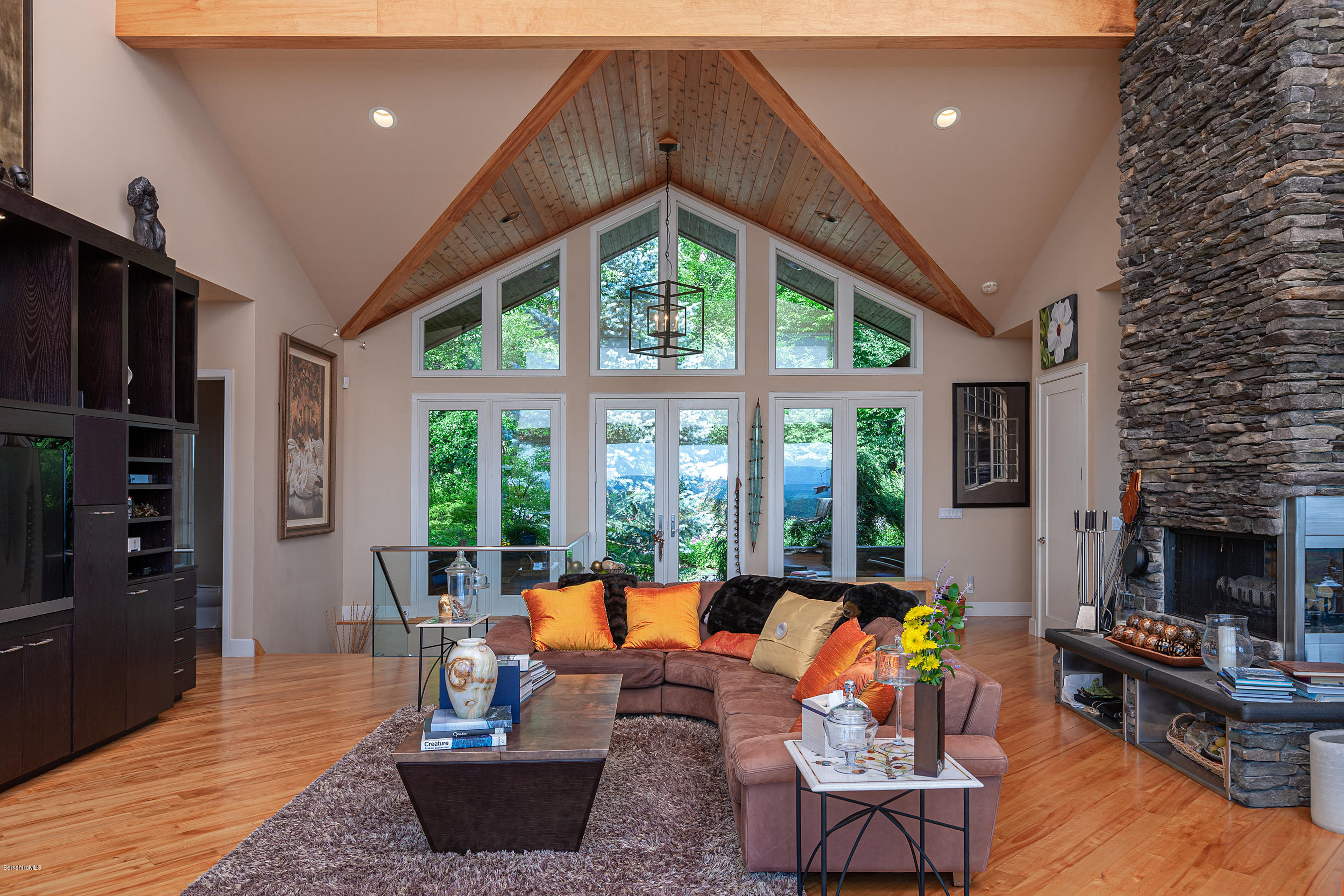 179 Mt Hunger Road Monterey, MA 01245 - Photo 6 of 66 GREAT ROOM TO ENTRANCE