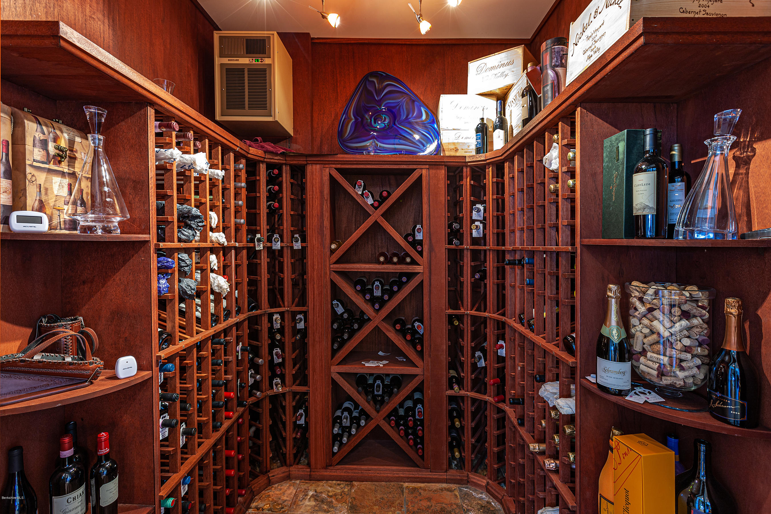 179 Mt Hunger Road Monterey, MA 01245 - Photo 56 of 66 WINE CELLAR WITH PLENTY OF STORAGE