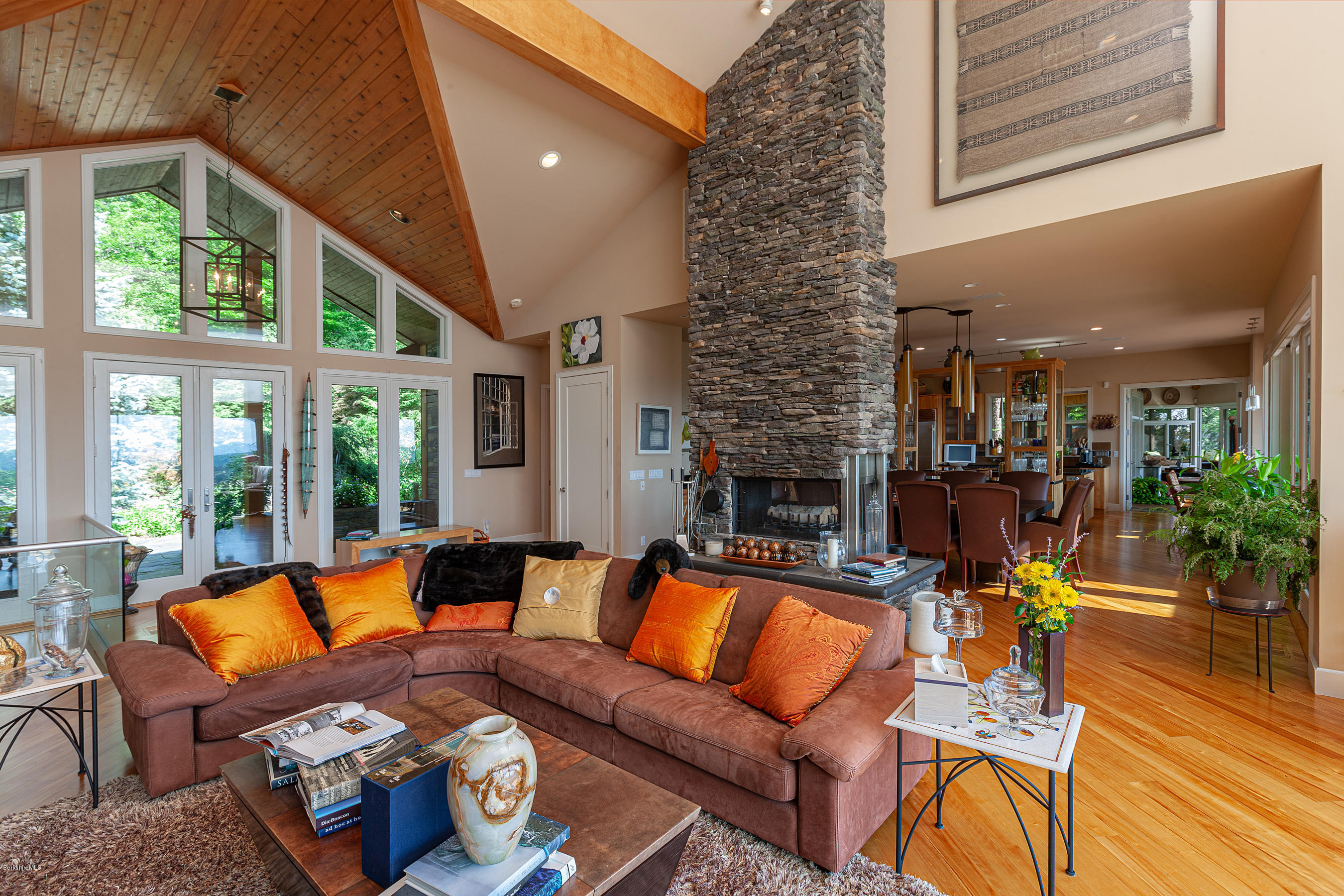 179 Mt Hunger Road Monterey, MA 01245 - Photo 7 of 66 GREAT ROOM VIEW TO ENTRANCE