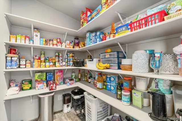 a room with storage and utility