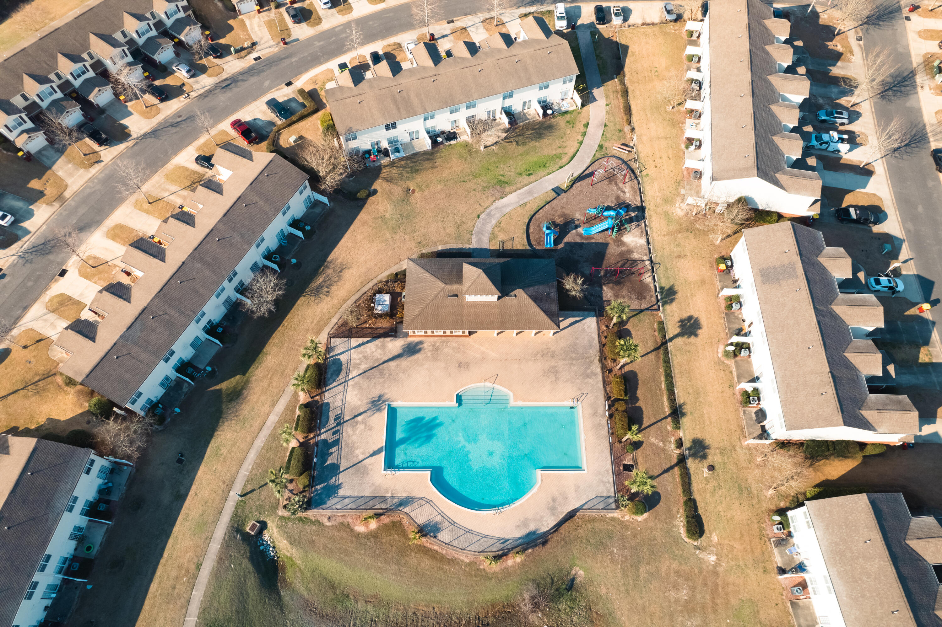 583 Wingspan Way Crestview, FL 32536 - Photo 11 of 11 an aerial view of a house with a swimming pool